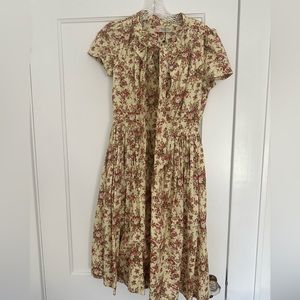 Hearts and Found Cotton Bow Dress
